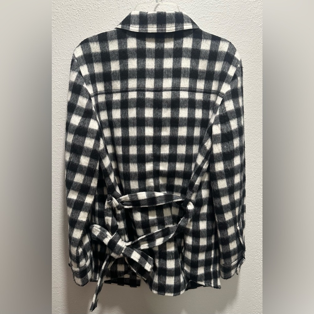 Talbots Belted Wool Blend Shacket - image 3